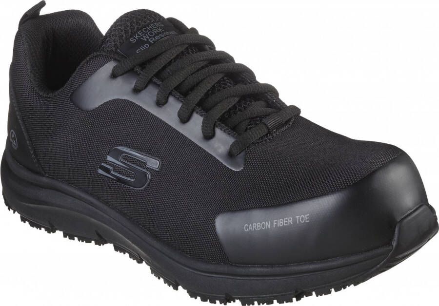 Skechers Lace-Up Athletic W Carbon Fiber Toe Black