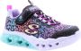 Skechers Kids Sneakers FLUTTER HEART LIGHTS LOVES WILD met felgekleurde zool - Thumbnail 3