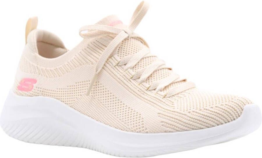 Skechers Ultra Flex 3.0 Sneakers Beige Vrouw