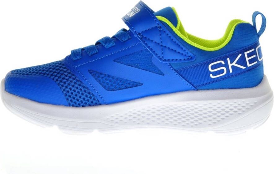 Skechers Lichtblauwe Sneaker Velcro