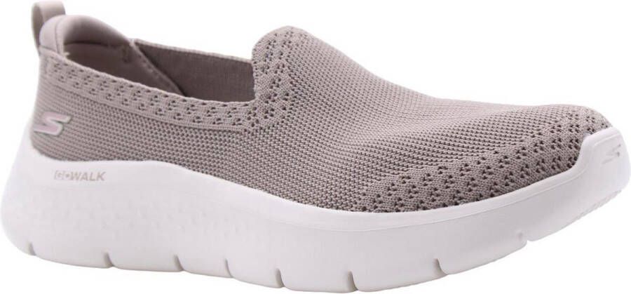 Skechers Go walk Flex Sneakers taupe Synthetisch