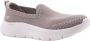 Skechers Go walk Flex Sneakers taupe Synthetisch - Thumbnail 1