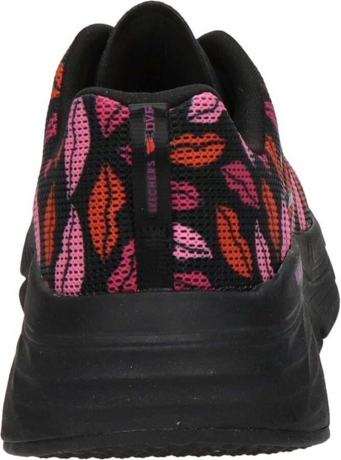 Skechers Mac Cushioning Elite dames sneaker Zwart multi