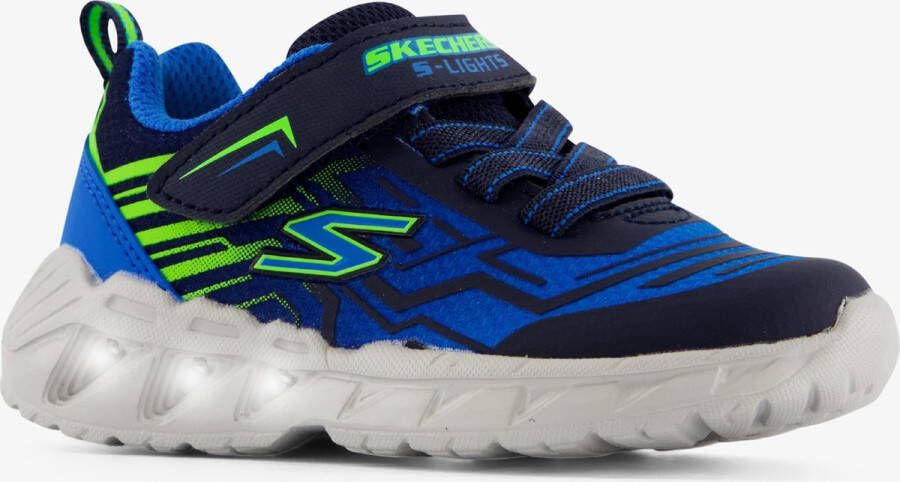 Skechers Magna Lights Sneakers blauw Synthetisch Heren