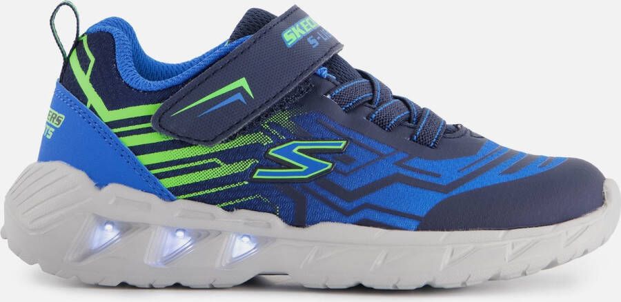 Skechers Magna Lights Sneakers blauw Synthetisch Heren