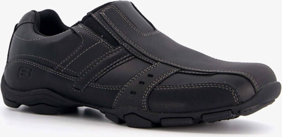 Skechers Marter Kool Digz heren instappers Zwart Extra comfort Memory Foam Schoenen