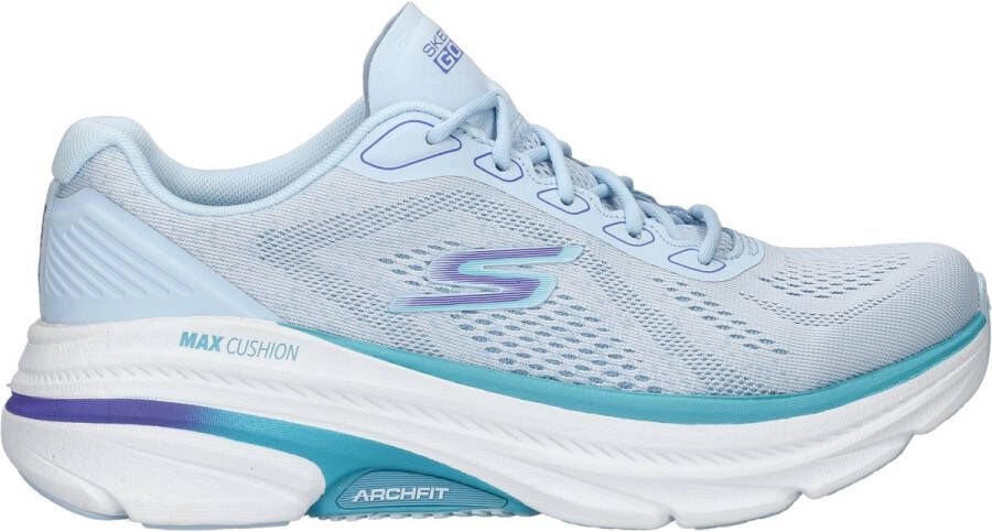 Skechers Max Cushioning Arch Fit 2.0 dames sneaker Licht blauw