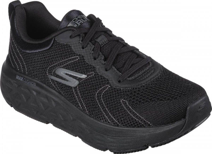 Skechers Max Cushioning Delta Dames Sneakers Black