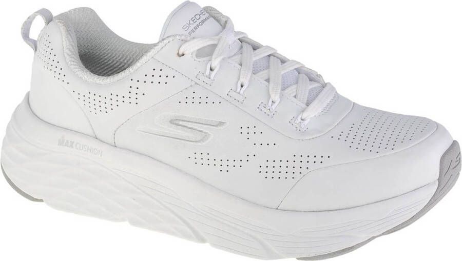 Skechers Max Cushioning Elite 128044 WSL Vrouwen Wit Hardloopschoenen Sportschoenen