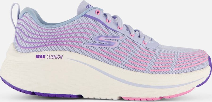 Skechers Max Cushioning Elite 2.0 Dames Sneakers Lichtblauw;Roze