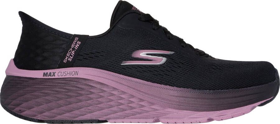 Skechers Lage Sneakers Slip-Ins Max Cushioning Elite 129626-BKMV Black Mauve
