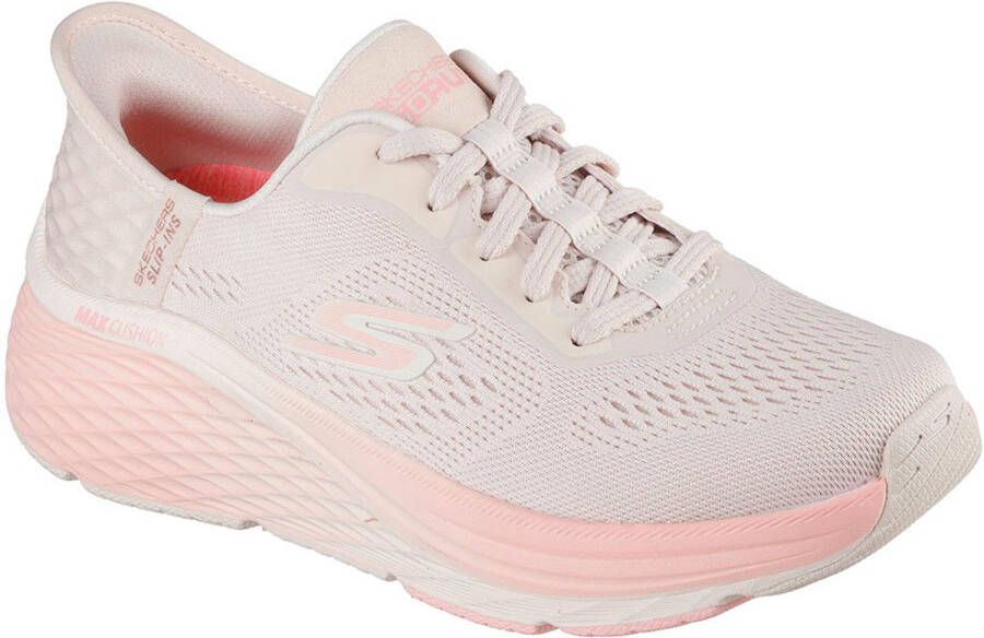 Skechers Max Cushioning Elite 2.0 So Hardloopschoenen Beige Vrouw