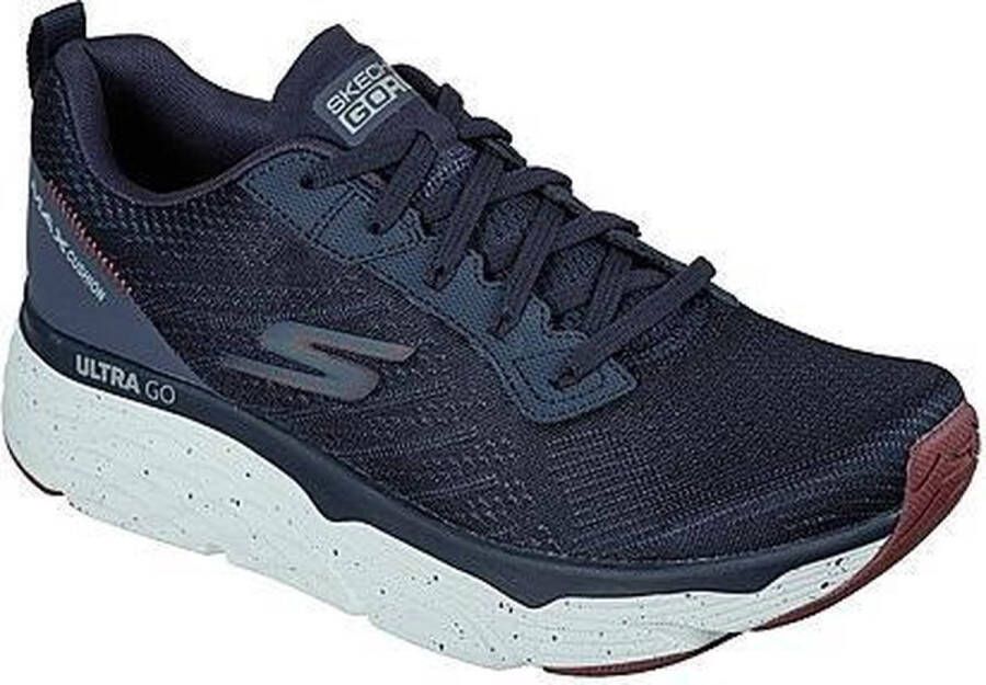 Skechers MAX CUSHIONING ELITE Mens Navy Red