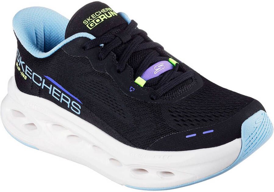 Skechers Max Cushioning Glide Step Hardloopschoenen Zwart Vrouw