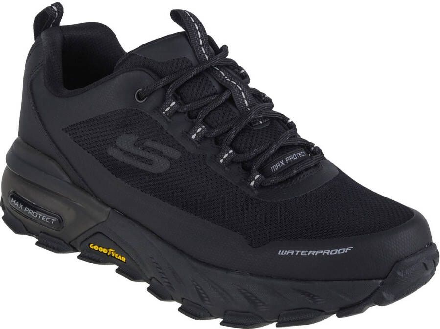 Skechers Max Protect-Fast Track Mannen Zwart Sneakers