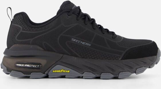Skechers Max Protect Ironguard Black Charcoal Wandelschoenen Heren