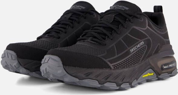 Skechers Max Protect Ironguard Black Charcoal Wandelschoenen Heren