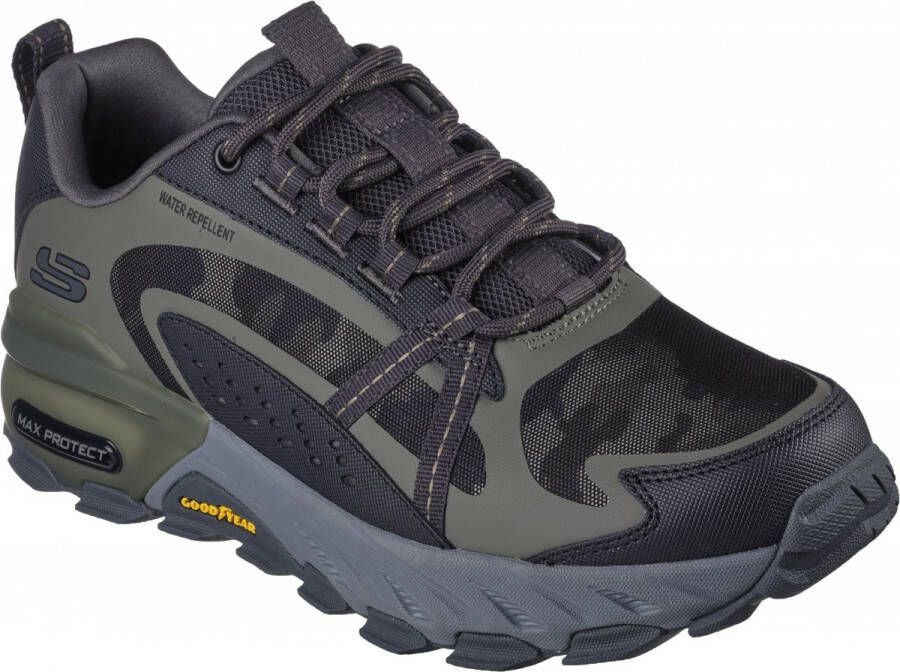 Skechers Max Protect-Task Force 237308-CAMO. Mannen. Groen. Sneakers