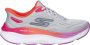 Skechers Max Run Hands free Slip ins dames sneaker Licht grijs - Thumbnail 1
