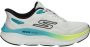 Skechers Max Runn Hands Free Slip-Ins heren sneaker Wit multi - Thumbnail 1