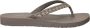 Skechers Meditation Lucky One Dames Slippers Taupe - Thumbnail 1