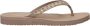 Skechers Meditation Lucky One Dames Slippers Taupe - Thumbnail 1