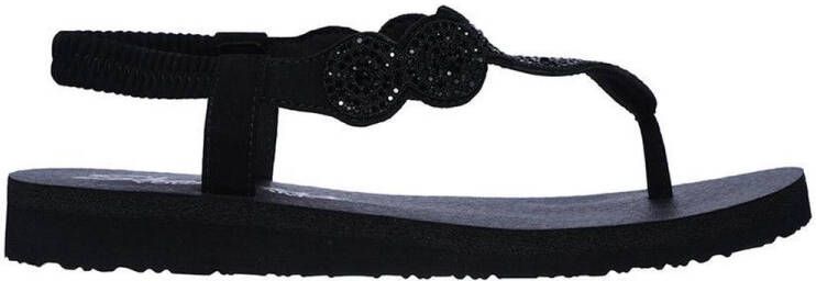 Skechers Meditation Stars & Sparkle Dames Sandalen Black Black