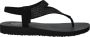 Skechers Meditation Vibrant Glow dames sandaal Zwart - Thumbnail 1