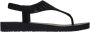 Skechers Meditation \X96 Glamorous Muse Dames Slippers Zwart - Thumbnail 1