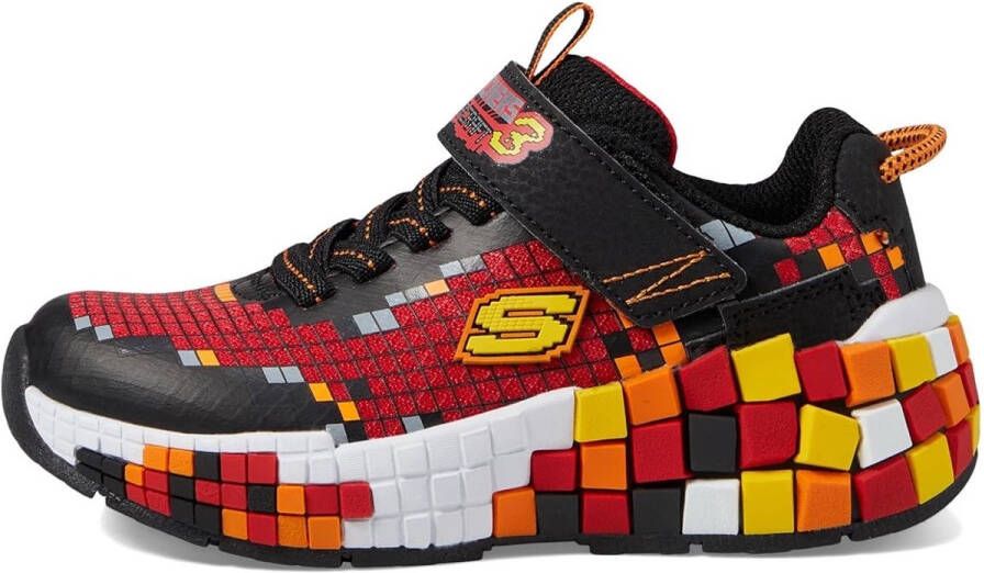 Skechers Mega-Craft 3.0 Jongens Sneakers Zwart Rood