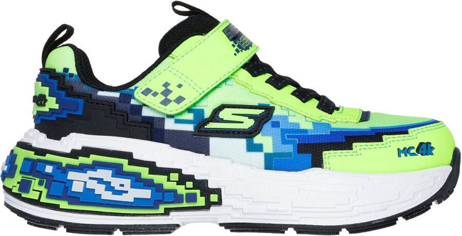 Skechers Mega-Craft 4K Jongens Sneakers Lime