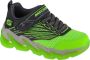 Skechers S Lights-Mega-Surge-NEZCO unisex sneaker voor kinderen 400132L grijs groen - Thumbnail 1
