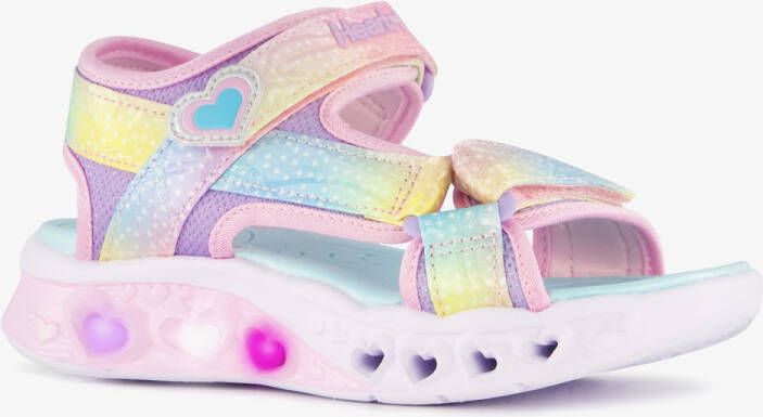 Skechers meisjes sandalen met lichtjes pastel
