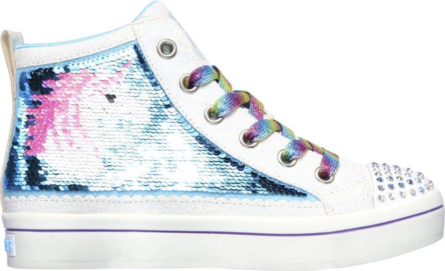 Skechers meisjes sneaker Wit multi