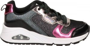 Skechers Uno Metallic 310513L BKMT Zilver