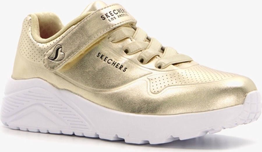 Skechers meisjes sneakers chroom goud Roze Extra comfort Memory Foam