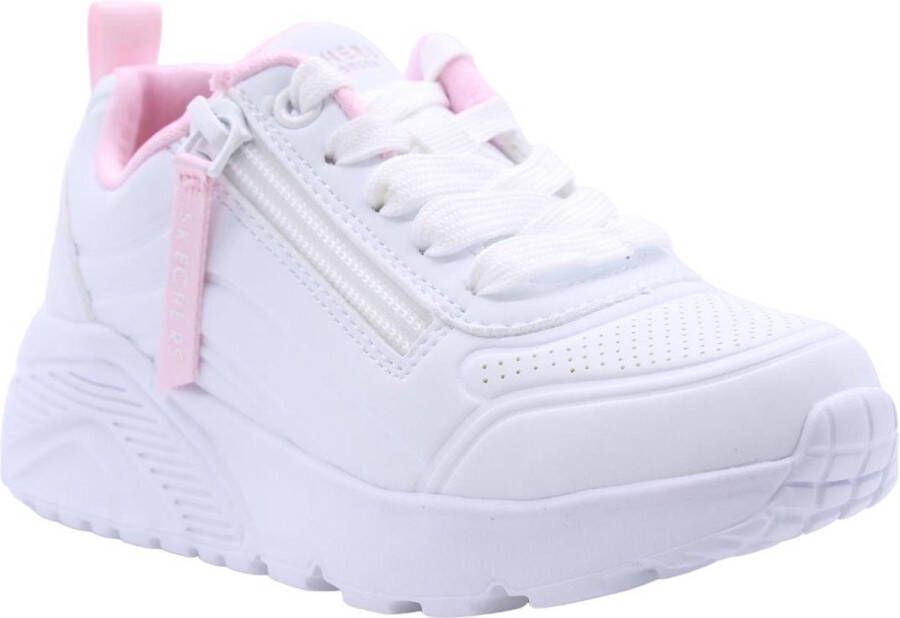 Skechers meisjes sneakers wit met ritsje Extra comfort Memory Foam - Foto 1