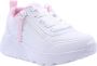 Skechers meisjes sneakers wit met ritsje Extra comfort Memory Foam - Thumbnail 1