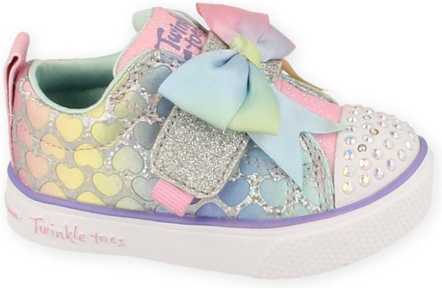 Skechers Sneaker Laag Meisjes Met Lichtjes Lichtblauw