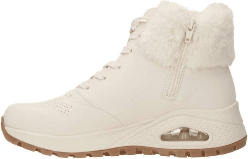 Skechers Meisjes Uno-Fall Air Sneaker Hoog Beige