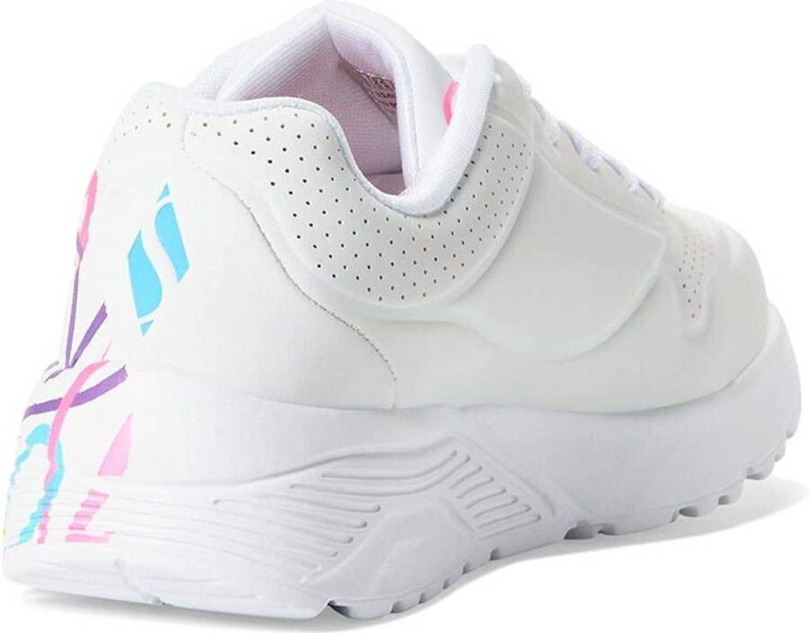 Skechers Uno Lite Spread The Love Meisjes Sneakers Wit Mutlicolour