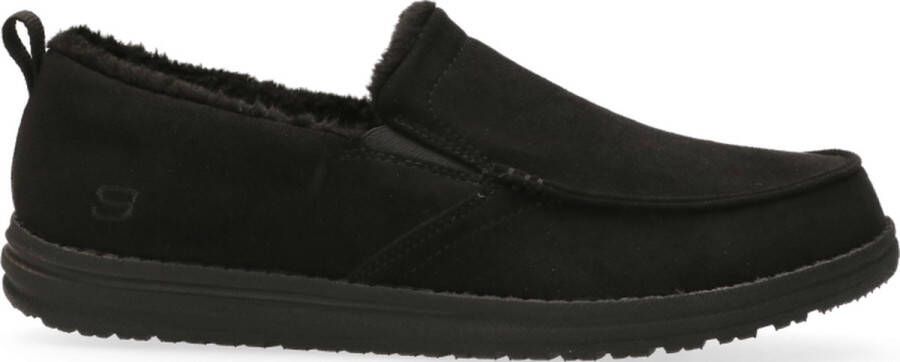 Skechers Relaxed Fit Melson Willmore Dichte pantoffels Heren Zwart