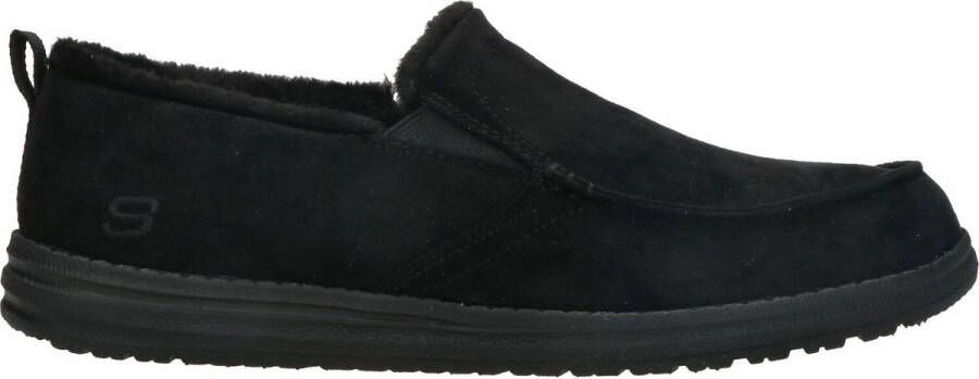 Skechers Comfortabele Memory Foam Pantoffel Black Heren