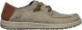 Skechers Melson Planon Heren Veterschoenen Taupe - Thumbnail 5
