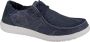 Skechers Melson-Raymon 66387-BLU Mannen Blauw Sneakers - Thumbnail 1