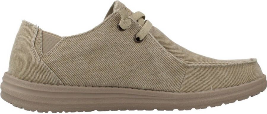 Skechers Casual Strand Loafer Schoen Beige Heren