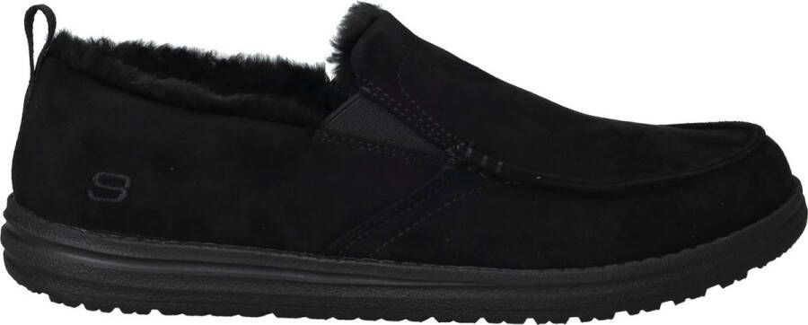 Skechers Relaxed Fit Melson Willmore Dichte pantoffels Heren Zwart