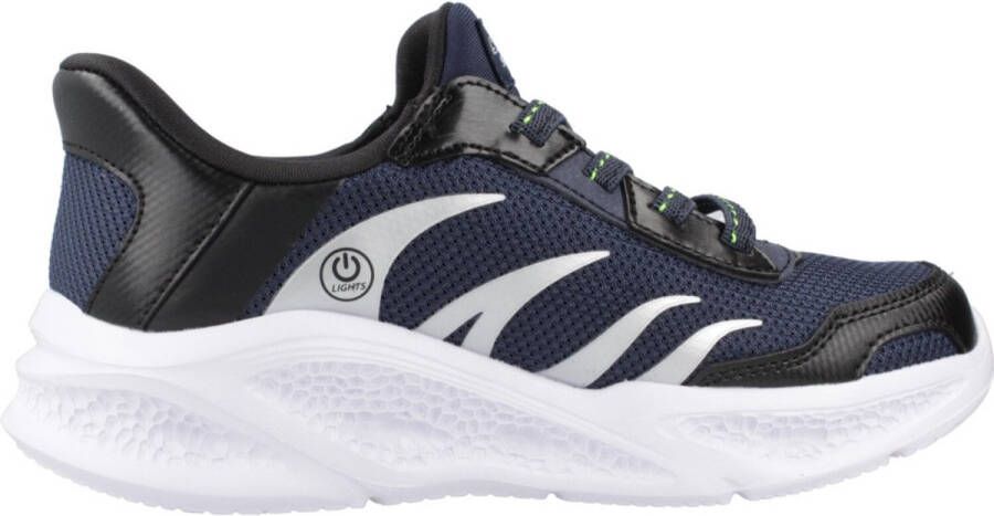Skechers S-Lights Meteor Lights Slip-Ins Sneakers Jongens Blauw