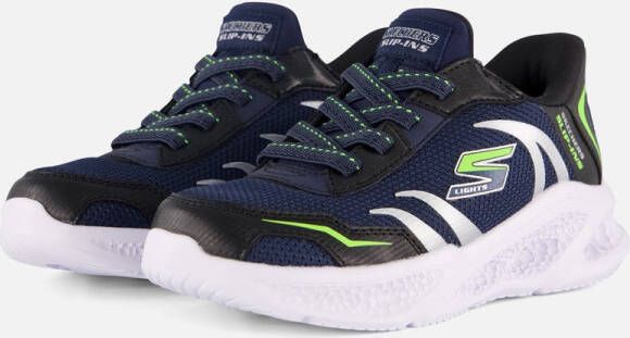 Skechers S-Lights Meteor Lights Slip-Ins Sneakers Jongens Blauw