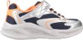 Skechers Lage Sneakers Baskets Chaussures Basses Enfant avec Velcro - Grijs